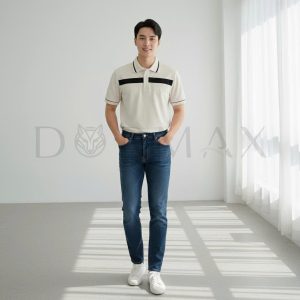 Áo polo kẻ sọc ngang ngực DORMAX APD04 - Ảnh 10