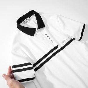 Áo polo kẻ sọc ngang ngực iconic DORMAX APD08 - Ảnh 7