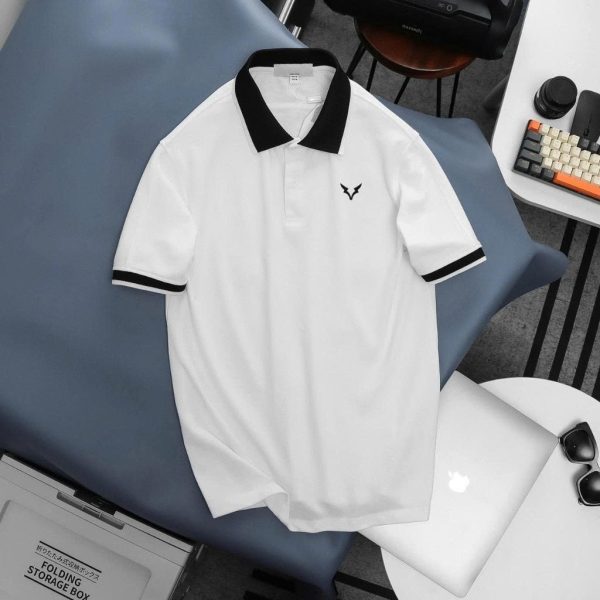 Áo polo thêu logo contrast DORMAX APD07 (10)