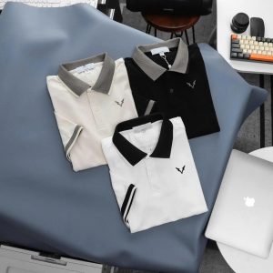 Áo polo thêu logo contrast DORMAX APD07 - Ảnh 10