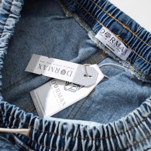 Quần short jean túi hộp DORMAX ASJ01 - Ảnh 11