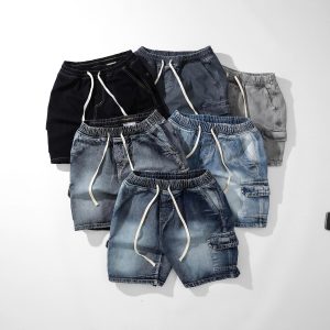 Quần short jean túi hộp DORMAX ASJ01 - Ảnh 14