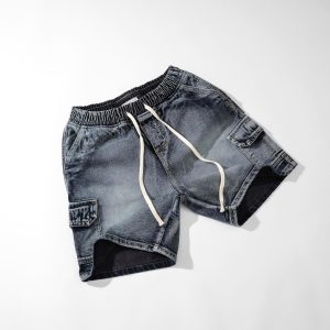 Quần short jean túi hộp DORMAX ASJ01 - Ảnh 18