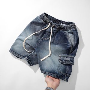 Quần short jean túi hộp DORMAX ASJ01 - Ảnh 5