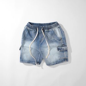 Quần short jean túi hộp DORMAX ASJ01 - Ảnh 6