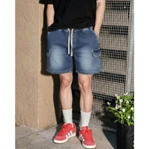 Quần short jean túi hộp DORMAX ASJ01 - Ảnh 4