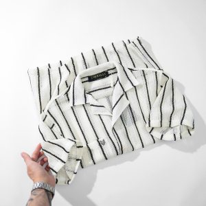 Sơ mi lưới dệt kim thêu logo DORMAX DS06 - Ảnh 18