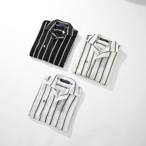 Sơ mi lưới dệt kim thêu logo DORMAX DS06 - Ảnh 9