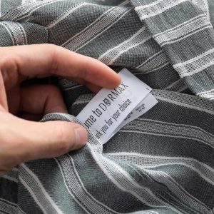 Sơ mi sọc tay dài cotton thêu DORMAX DS05 - Ảnh 19