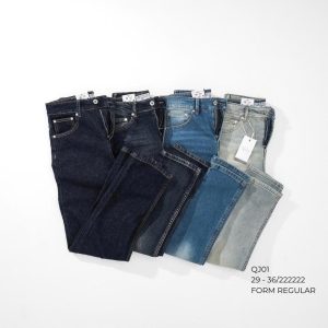 Quần dài jean REGULAR DENIM Dormax QJ01 - Ảnh 3