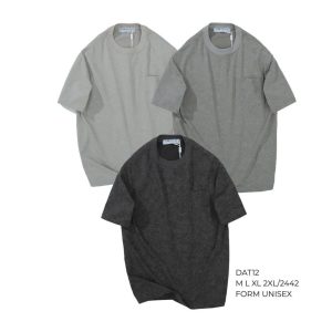 Áo washed form unisex có túi DAT12 - Ảnh 3