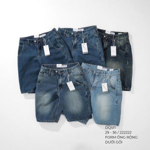 Quần short jean nam 5 màu dễ phối , dễ mặc Dormax DQS11 - Ảnh 3