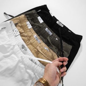 Quần short kaki lưng thun dây rút Dormax DQS09 - Ảnh 4