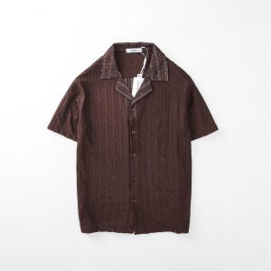 Áo sơ mi nam tay ngắn dệt kim Dormax DS38 - Ảnh 10