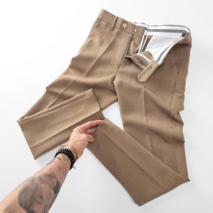 Quần âu nam from tapered fit nhiều màu dễ mặc Dormax DQA04 - Ảnh 4