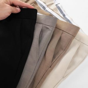 Quần âu nam from tapered fit nhiều màu dễ mặc Dormax DQA04 - Ảnh 6