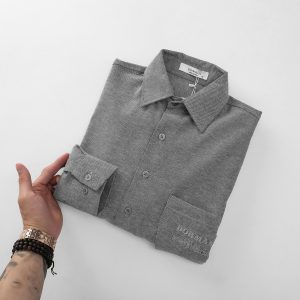 Áo sơ mi tay dài form boxy unisex 4 màu dễ mặc Dormax DS39 - Ảnh 6