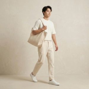Quần dài line nam form ống suông Dormax QDD05