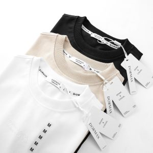 Áo thun nam cổ tròn in logo thời trang 3 màu dễ phối Dormax AT23 - Ảnh 6